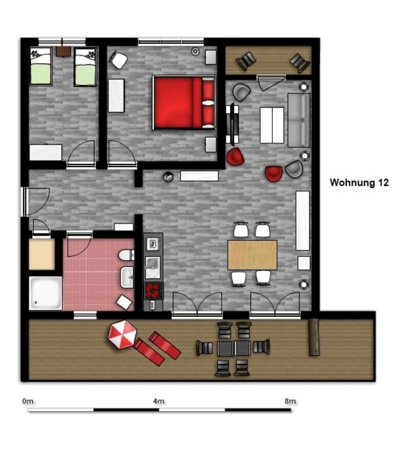 Am Rundsteg 11 Apartment Burgtiefe auf Fehmarn Luaran gambar